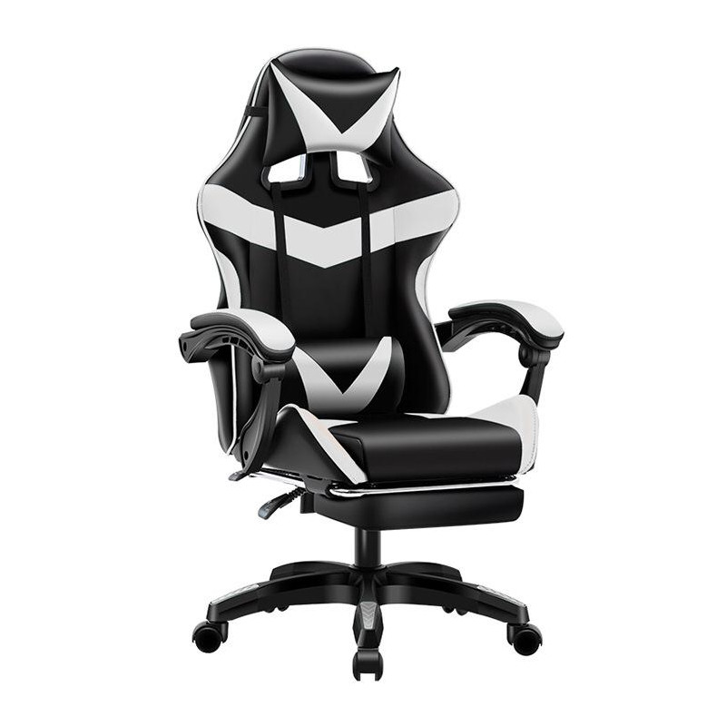 Fotel gamingowy, siedzenie gamingowe RACER czerwony