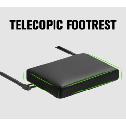 Fotel gamingowy, siedzenie gamingowe RACER czerwony