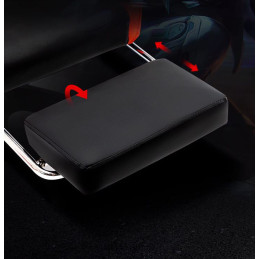 Fotel gamingowy, siedzenie gamingowe RACER czerwony