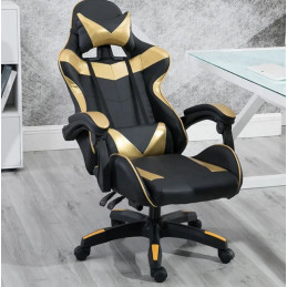 Fotel gamingowy, siedzenie gamingowe RACER czerwony