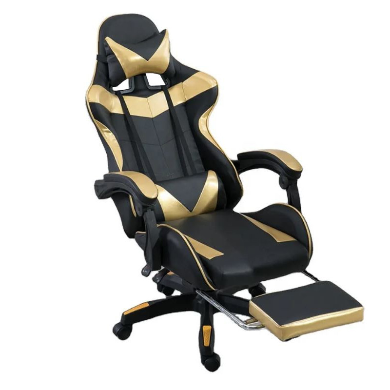 Fotel gamingowy, siedzenie gamingowe RACER czerwony