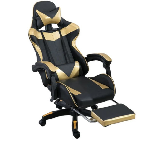 Fotel gamingowy, siedzenie gamingowe RACER czerwony