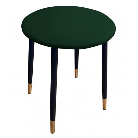 Taboret TRIX D6 zielony podstawa czarna/złota