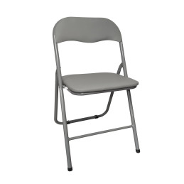 Krzesło składane ogrodowe cateringowe bankietowe biurowe C-9281 szare