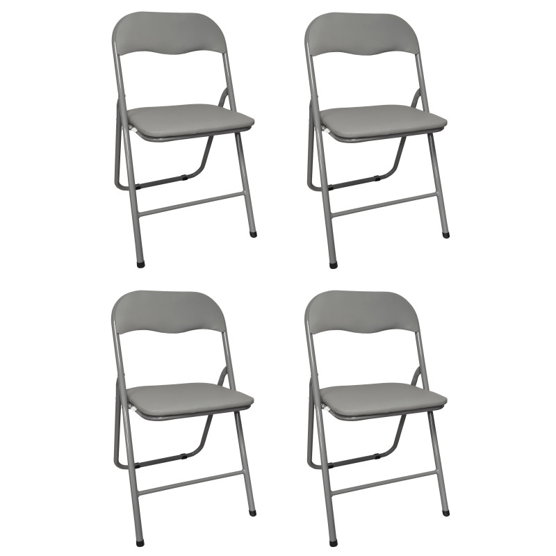 copy of Krzesło składane ogrodowe cateringowe bankietowe biurowe C-9281 szare