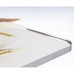 Lustro Elipsa 100x50 cm srebrne GX06