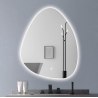 Lustro LED łezka 40x60 z dotykowym włącznikiem