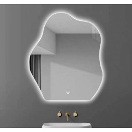 Lustro chmurka LED 50x70 z włącznikiem dotykowym