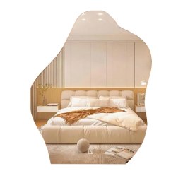 LUSTRO LED 50x70 YU01 WŁĄCZNIK DOTYKOWY PIASKOWANE ŁAZIENKOWE Z PODŚWIETLENIEM