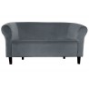 Sofa Milo BL14 szara, nogi venge