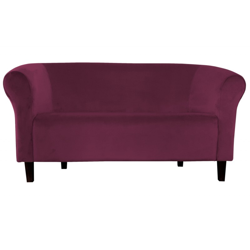 Sofa Milo MG02 śliwka z nogami venge