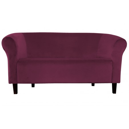 Sofa Milo MG02 śliwka z nogami venge