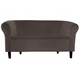 Sofa Milo MG05 brąz Velvet z nogami venge