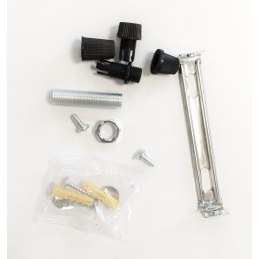 Lampa sufitowa loft trójkątna AT2-1SZ-Black czarna