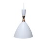 Lampa sufitowa loftowa AT1-1SZ-White – biały metal