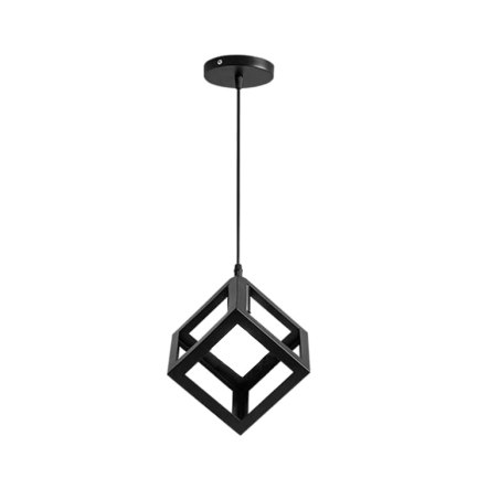 Lampa sufitowa metalowa loft sześcian AT3-1SZ-Black