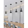 Lampa sufitowa loftowa metalowa AT7-1SZ-Black