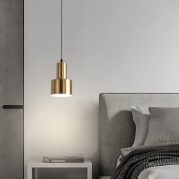 Lampa sufitowa loftowa AT7-1SZ-Gold