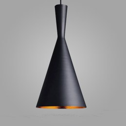 Lampa sufitowa AT9-1SZ-Black czarna ze złotym spodem
