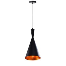 Lampa sufitowa AT9-1SZ-Black czarna ze złotym spodem