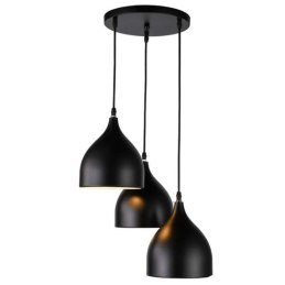 Lampa sufitowa loftowa metalowa wisząca AT17-3SZ-Black