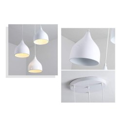 Lampa sufitowa loftowa AT-17-3SZ White