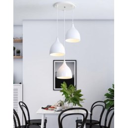 Lampa sufitowa loftowa AT-17-3SZ White