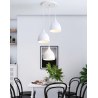 Lampa sufitowa loftowa AT-17-3SZ White