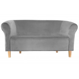 Sofa Milo MG17 szara, nogi buk 15 cm