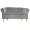 Sofa Milo MG17 szary nogi 15 buk