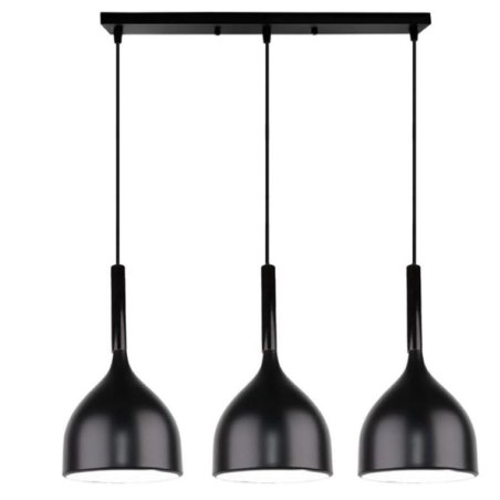 Lampa sufitowa loftowa metalowa wisząca AT30-3SZ-Black