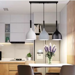 Lampa sufitowa loftowa metalowa wisząca AT31-3SZ-MIX