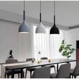 Lampa sufitowa loftowa metalowa wisząca AT31-3SZ-MIX