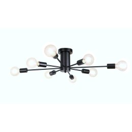 Lampa sufitowa metalowa loft cylinder wisząca AT43-8SZ-Black