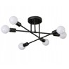 Lampa sufitowa metalowa loft vintage wisząca AT44-6SZ-Black
