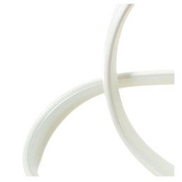 Lampa geometryczna LED wisząca sufitowa AT46-1SL-White