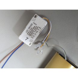 Lampa liniowa LED wisząca sufitowa AT47-1SL-Gold