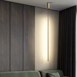 Lampa liniowa LED wisząca sufitowa AT47-1SL-Gold