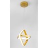 Lampa geometryczna LED wisząca sufitowa AT48-1SL-Gold