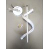 Lampa spiralna LED wisząca sufitowa AT49-1SL-White