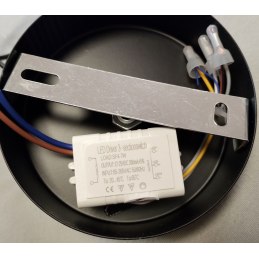 Lampa stożek LED klosz wisząca sufitowa AT50-1SL-Black