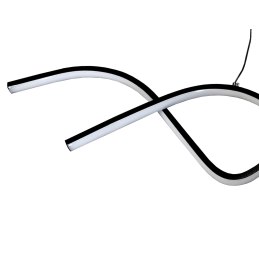 Lampa nowoczesna LED wisząca sufitowa AT55-1DSL-Black