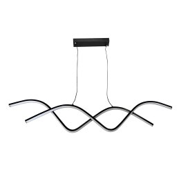 Lampa nowoczesna LED wisząca sufitowa AT55-1DSL-Black