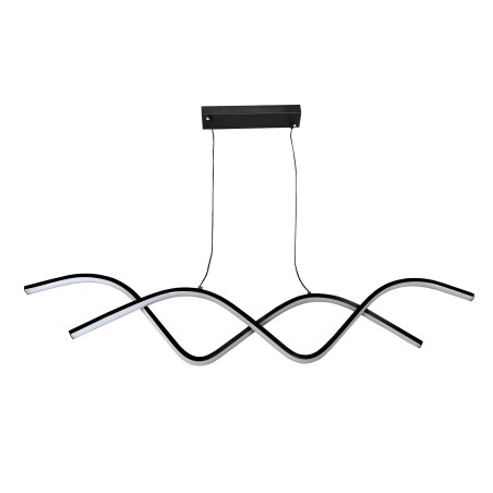 Lampa nowoczesna LED wisząca sufitowa AT55-1DSL-Black