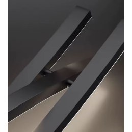 Lampa nowoczesna LED wisząca sufitowa AT56-1DSL-Black