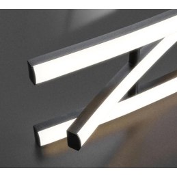 Lampa nowoczesna LED wisząca sufitowa AT56-1DSL-Black