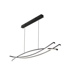 Lampa nowoczesna LED wisząca sufitowa AT56-1DSL-Black