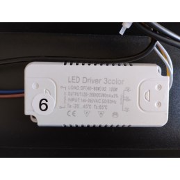 Lampa nowoczesna LED wisząca sufitowa AT56-1DSL-Black