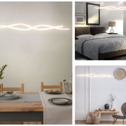 Lampa nowoczesna LED wisząca sufitowa AT57-1DSL-White