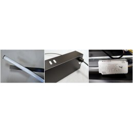 Lampa nowoczesna LED wisząca sufitowa AT58-1DSL-Black